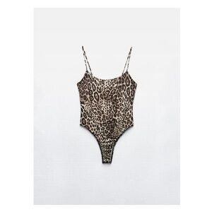 Zara printed bodysuit